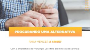 Pronampe Conte Com Ate Oito Meses De Carencia - O Contador Online